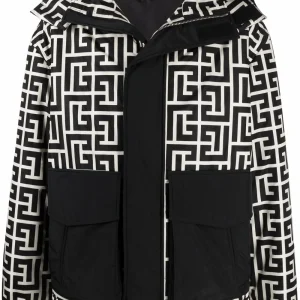 BALMAIN Logo-print Padded JACKET