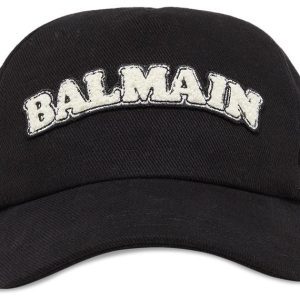 BALMAIN BALMAIN VINTAGE COTTON CAP