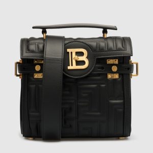BALMAIN BBUZZ 23-CUIR MATELASSE