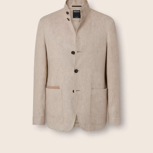 ZEGNA OASI LINO JACKET