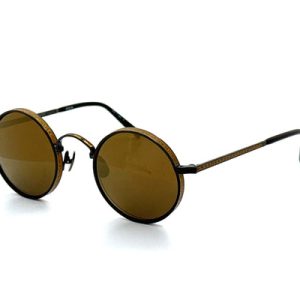 MATSUDA M3100-I SG.AG-DBR.45 ANTIQUE GOLD-DARK BROWNE